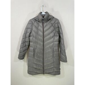 Calvin Klein Women's S Quilted Packable‎ Lightweight Premium Down Hooded Coat